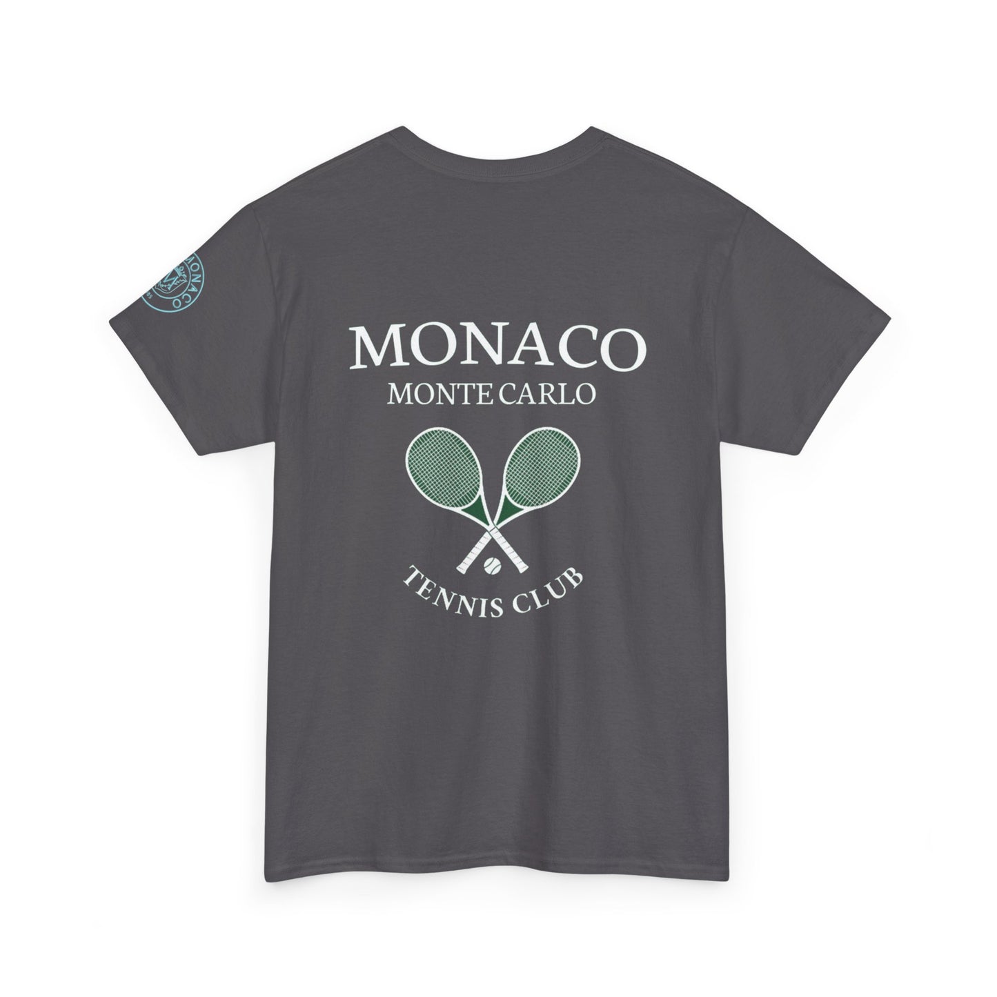 Monaco Monte Carlo Tennis Club T‑Shirt — Vintage Tennis Club Tee