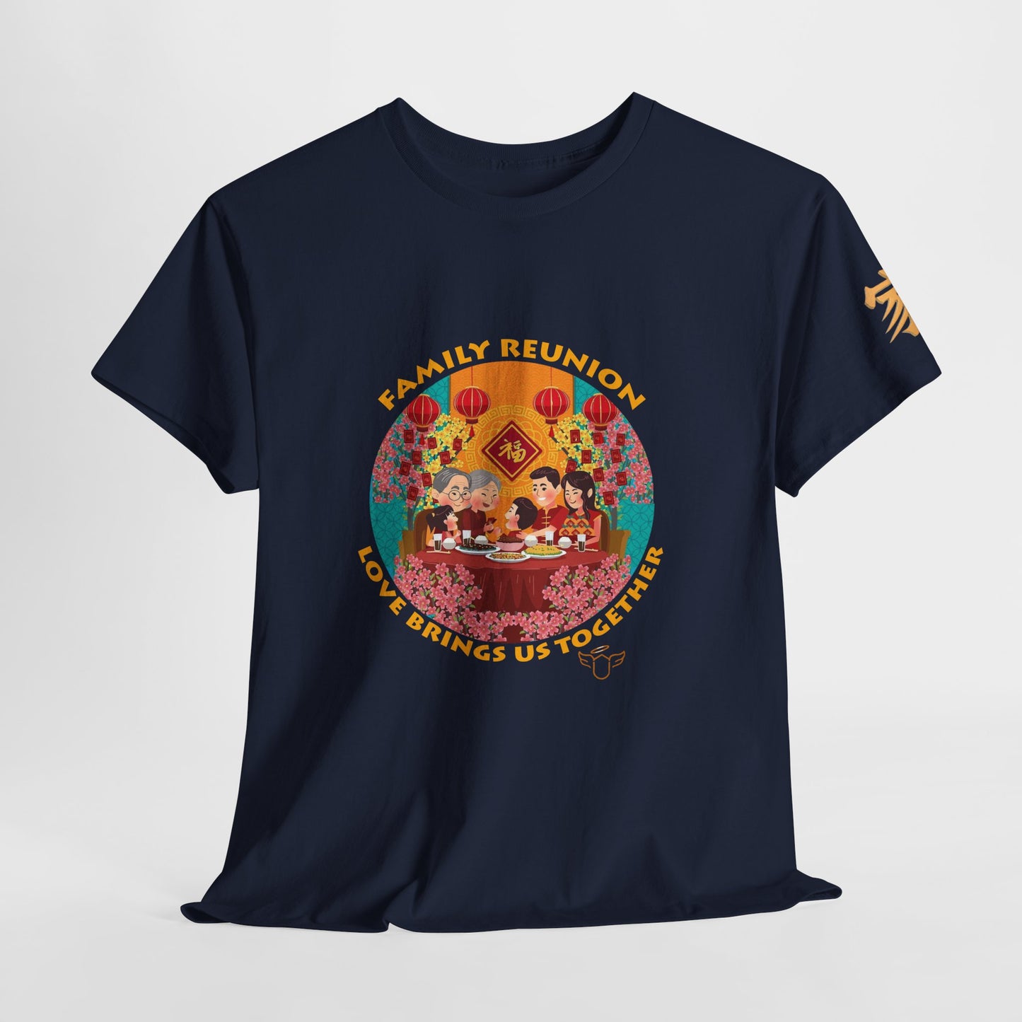 Family Reunion T-Shirt — "Family Reunion: Love Brings Us Together" Novelty Tee