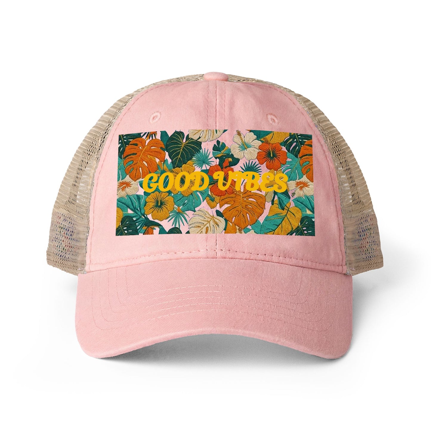 Women's Washed Mesh-Back Cap for Summer - Trending Novelties & Gifts