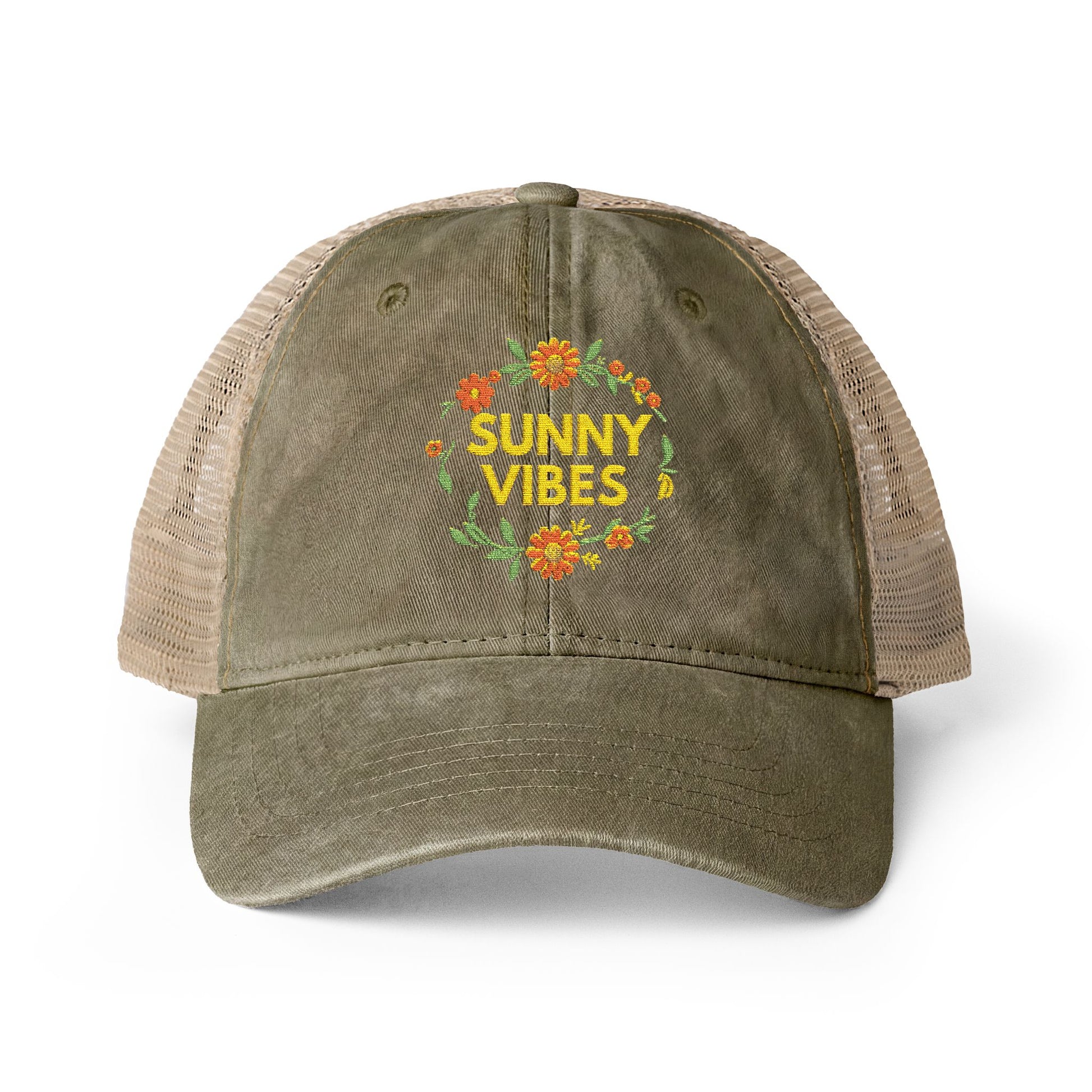 Summer Fun Women's Washed Mesh-Back Cap - Trending Novelties & Gifts
