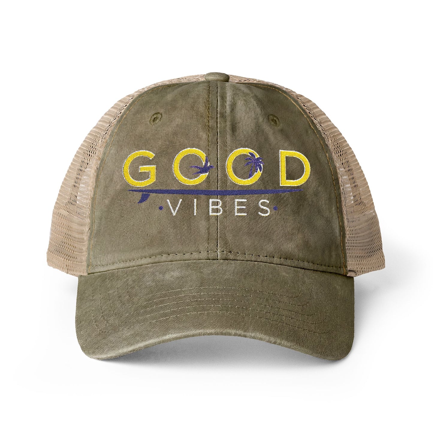Women's Washed Mesh-Back Cap - Summer Women's Cap - Trending Novelties & Gifts