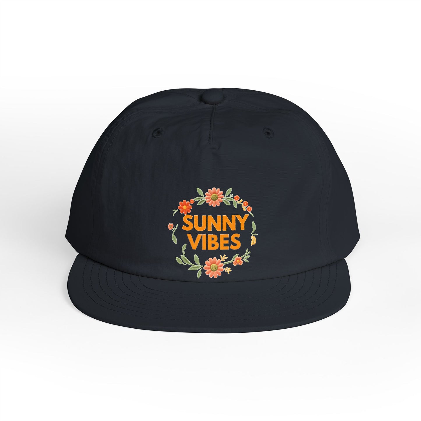 Sunny Vibes Surf Cap — Summer Floral Beach Hat - Trending Novelties & Gifts