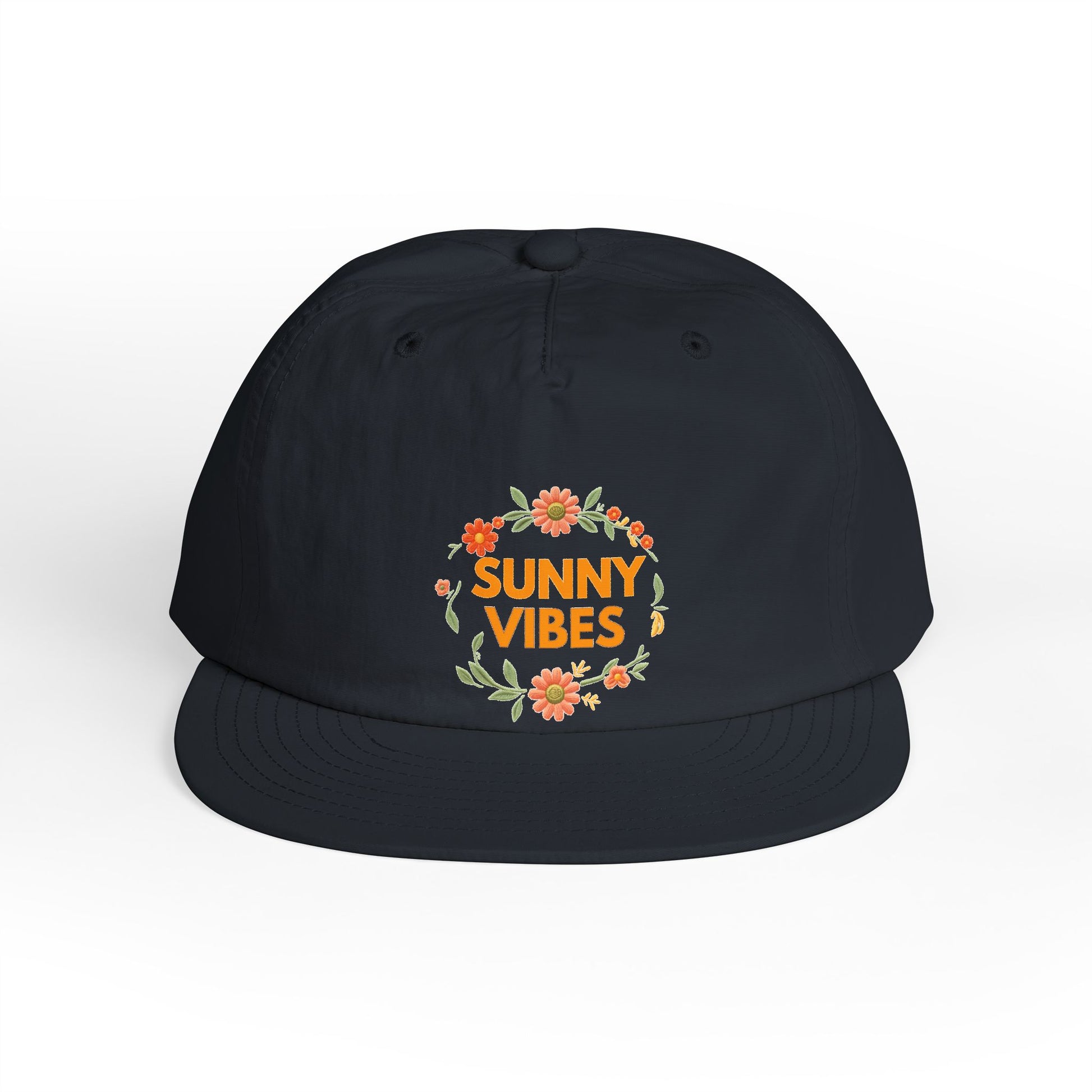Sunny Vibes Surf Cap — Summer Floral Beach Hat - Trending Novelties & Gifts