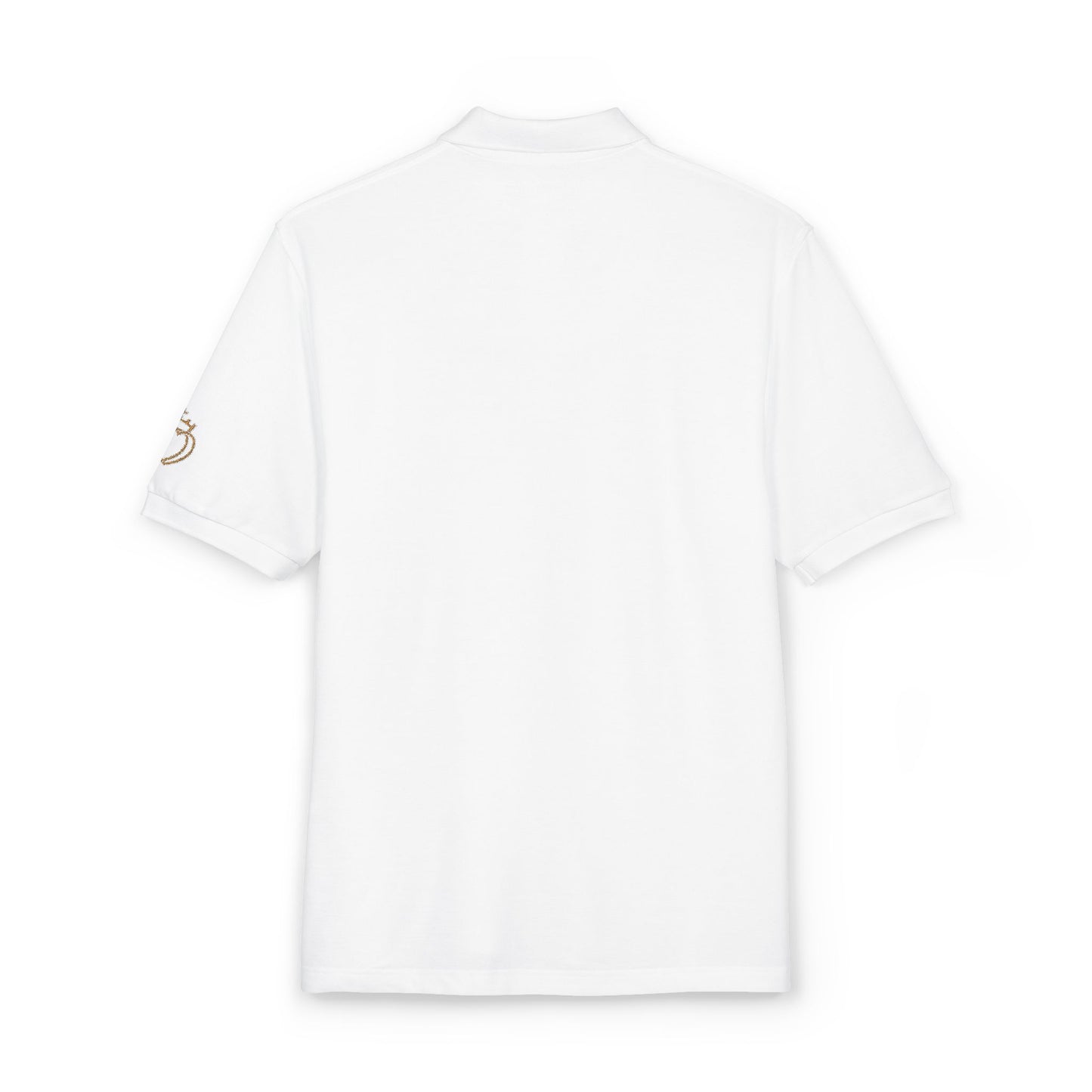 Catholic Tee - Traditional Catholic Men's Embroidered Two Hearts Polo Shirt   (CT)