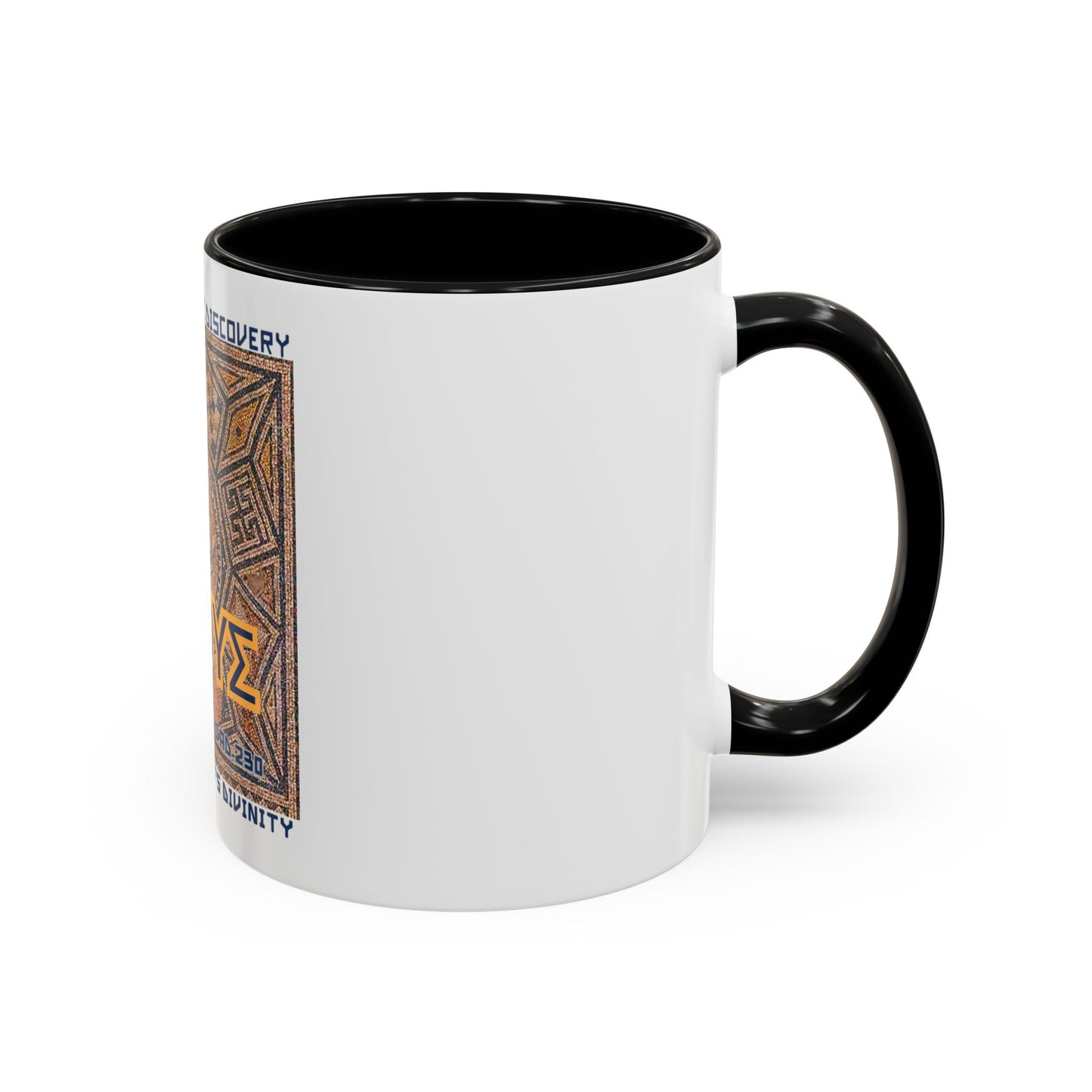 Megiddo Mosaic Accent Coffee Mug, Unique Gift for Christ’s Divinity,  Coffee Lover's Gift, Mosaic Art Mug.MMD