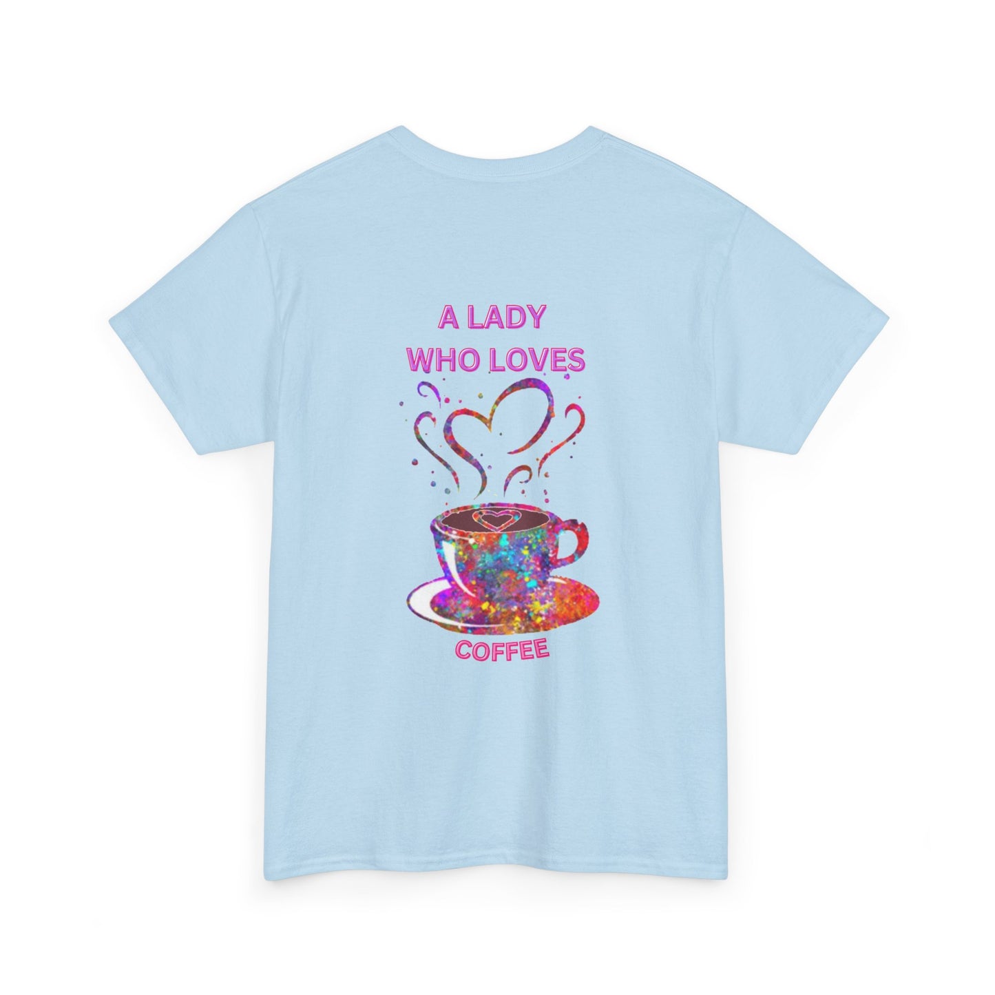 Coffee Lover Cotton Tee - For Women Who Love Coffee