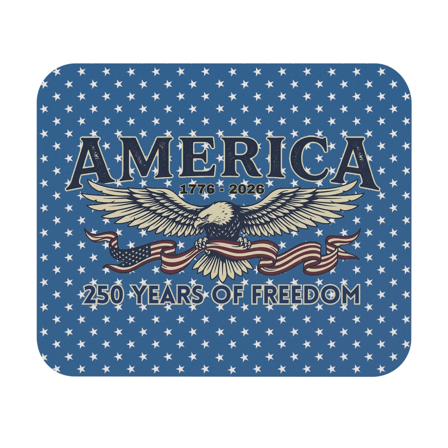 USA 250th ANNIVERSARY Eagle Mouse Pad — America 250 Years of Freedom Desk Mat - Trending Novelties & Gifts