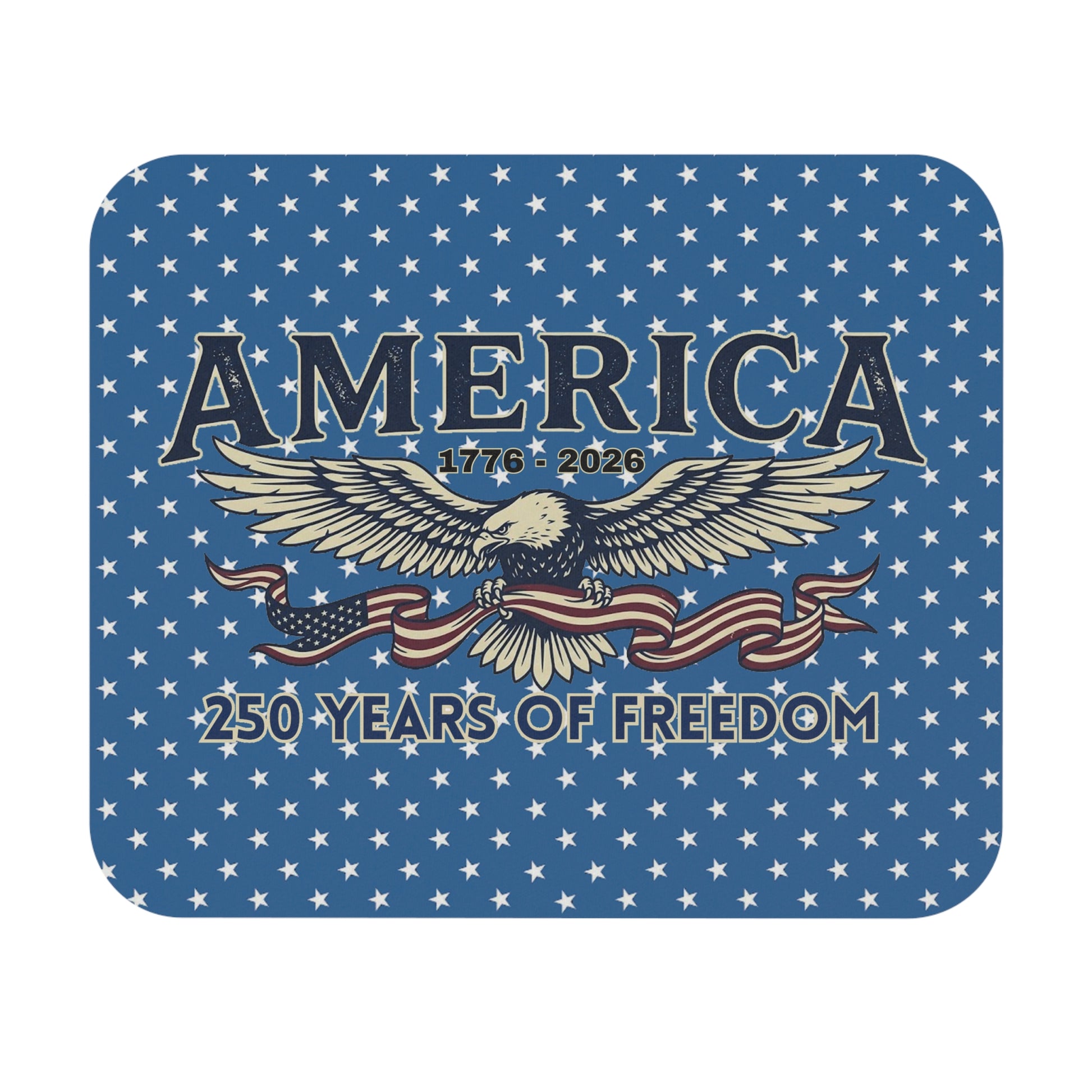 USA 250th ANNIVERSARY Eagle Mouse Pad — America 250 Years of Freedom Desk Mat - Trending Novelties & Gifts