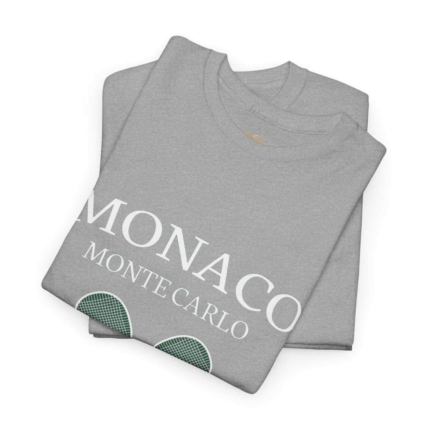 Monaco Monte Carlo Tennis Club T‑Shirt — Vintage Tennis Club Tee