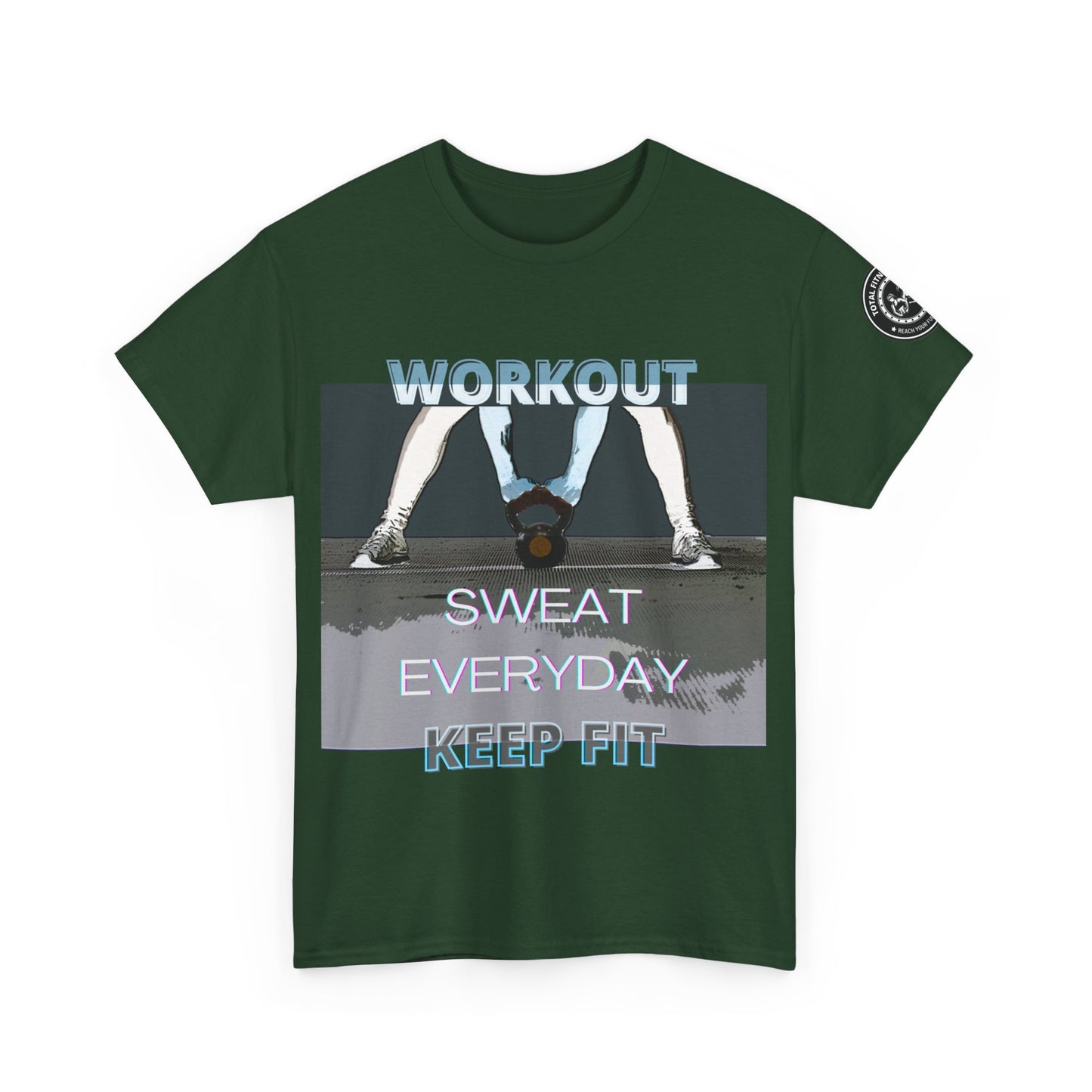 Fitness Quotes Unisex Heavy Cotton Tee. FQT