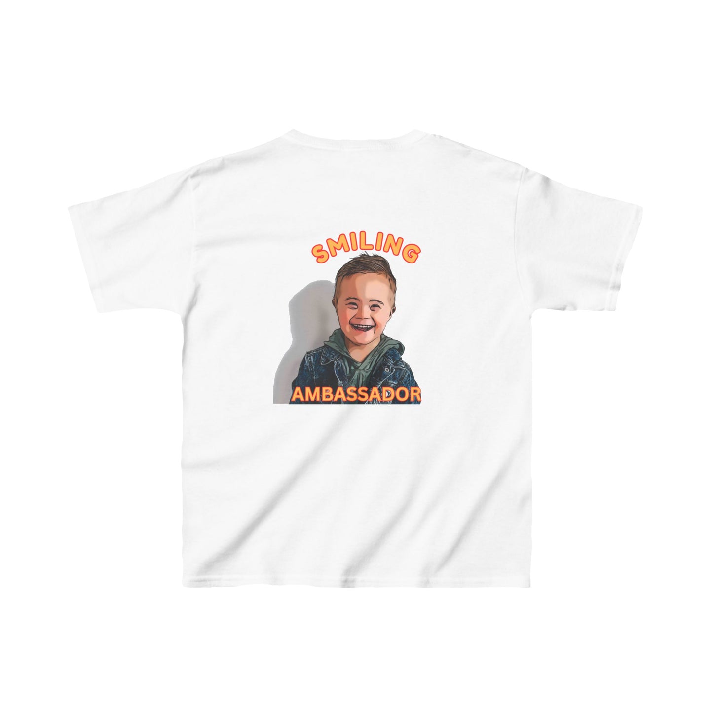 Novelty Tee Kids T-Shirt - Instagram's OurHuddyBuddy Smiling