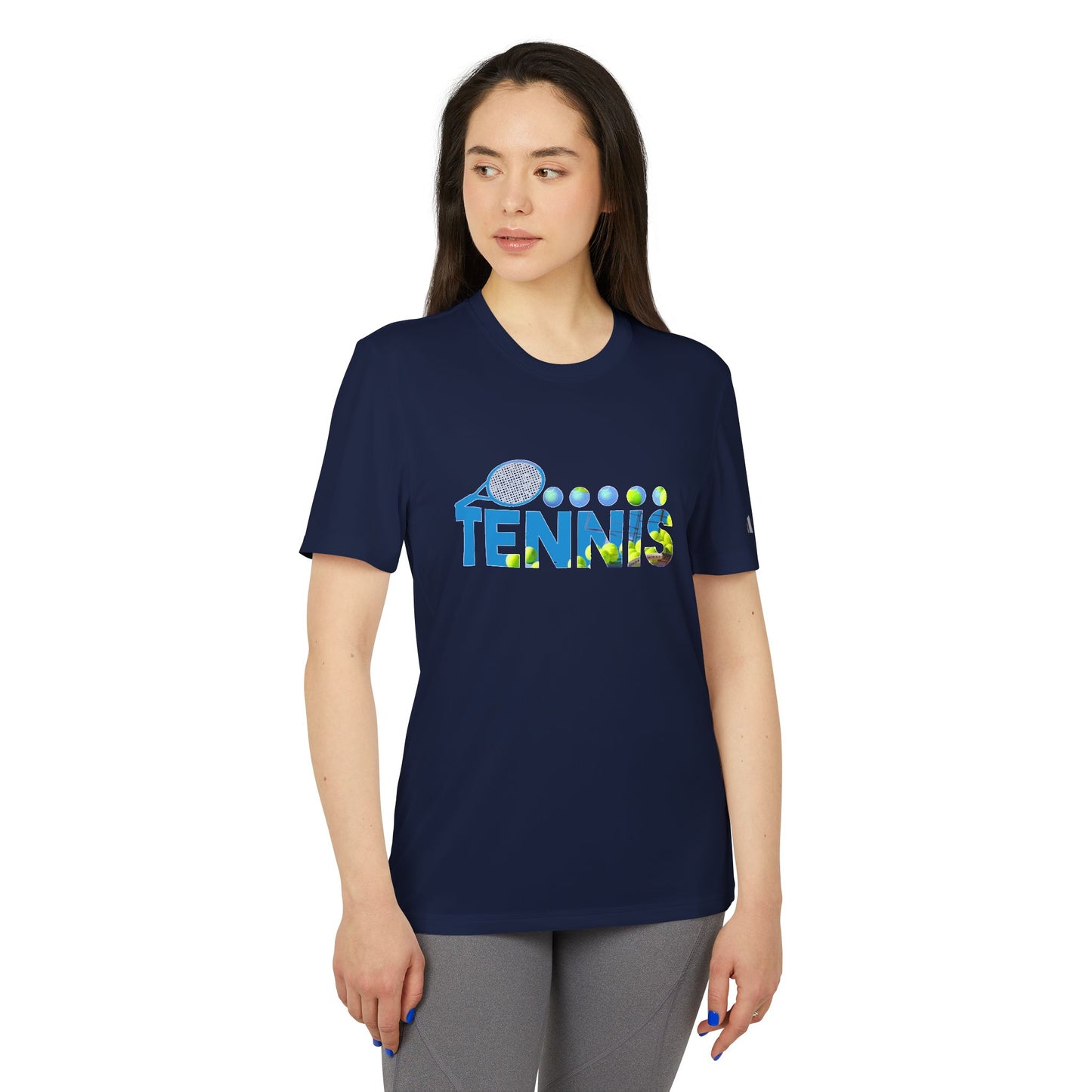 Adidas Tennis Sport T-shirt (Sky Creative1)