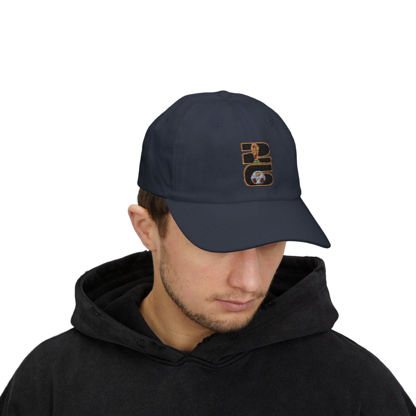 Dad Cap with World Cup Soccer '26 Embroidery —  Adjustable Baseball Hat