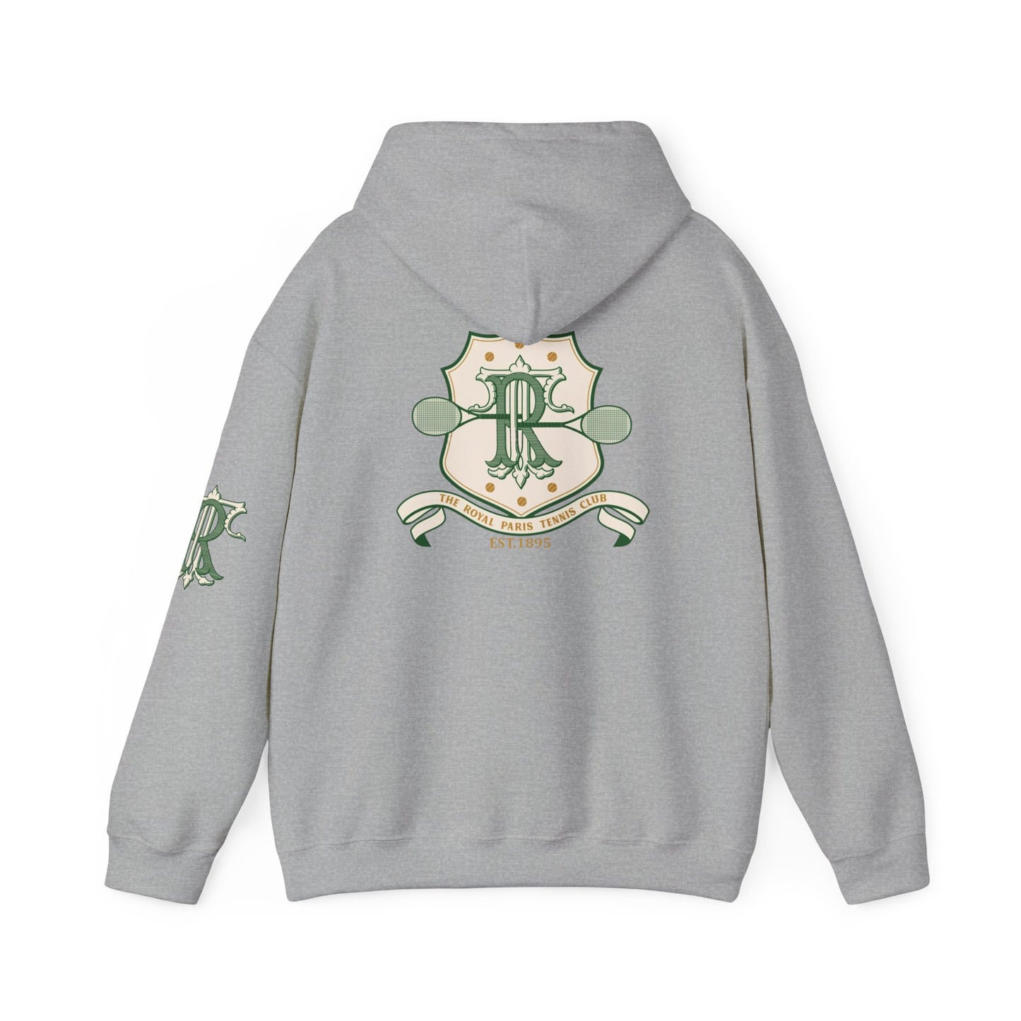 The Royal Paris Tennis Club Hoodie – Vintage Tennis  Crest Pullover