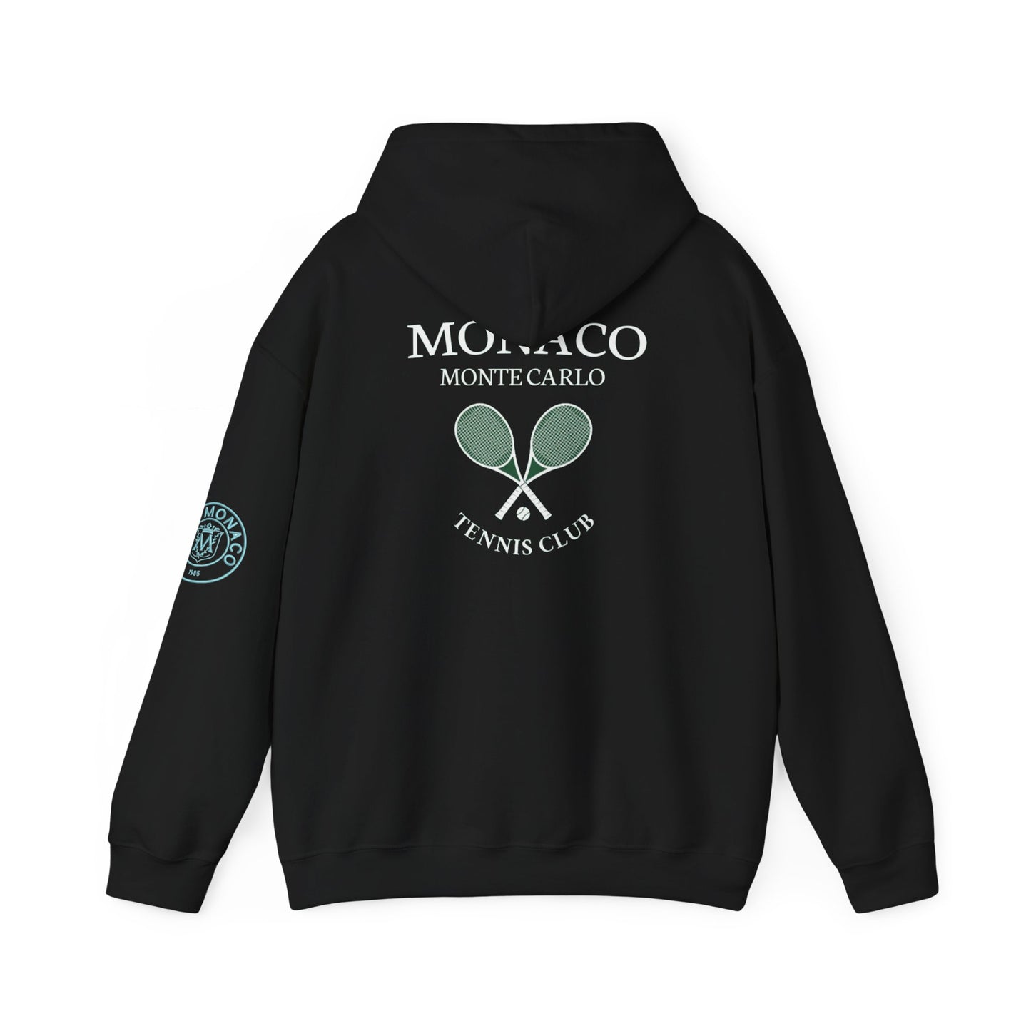 Monaco Monte Carlo Tennis Club Hoodie — Casual Sportswear for Players & Fans.