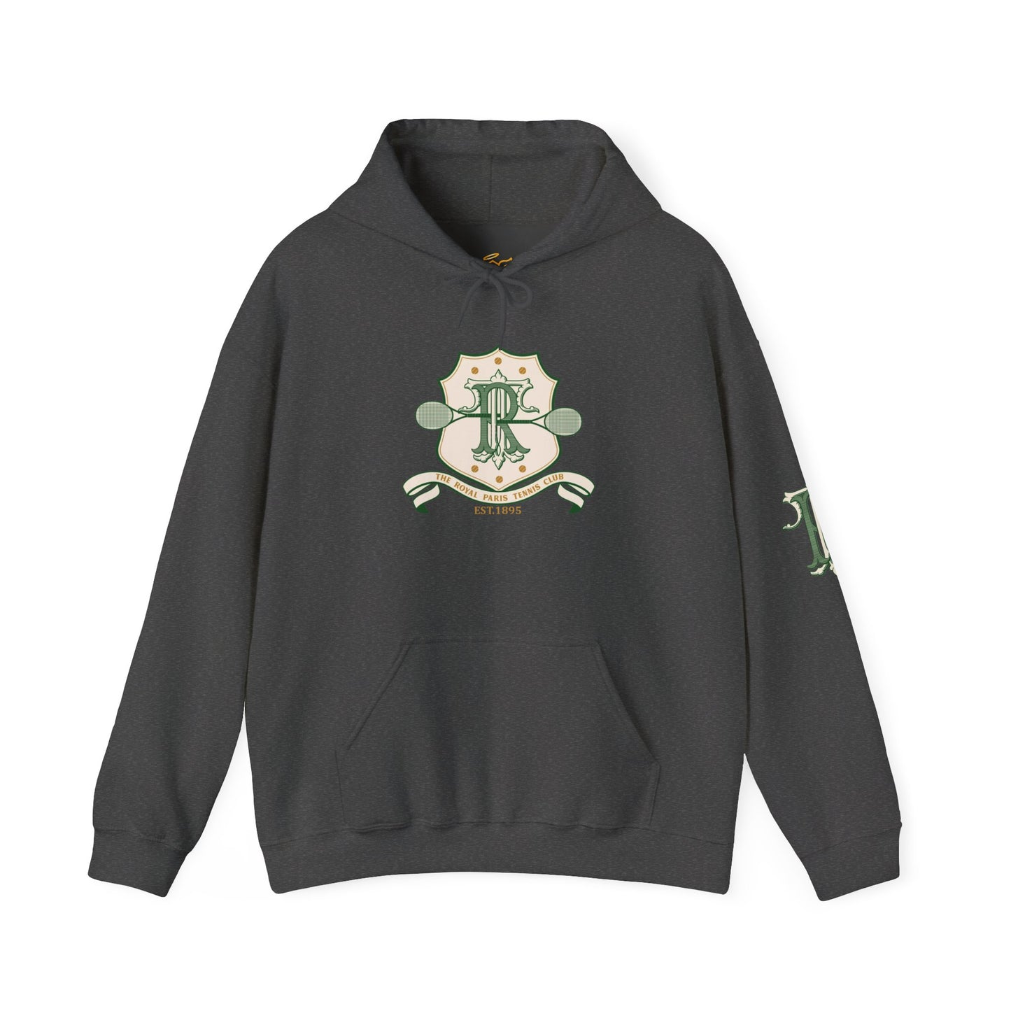 The Royal Paris Tennis Club Hoodie – Vintage Tennis  Crest Pullover