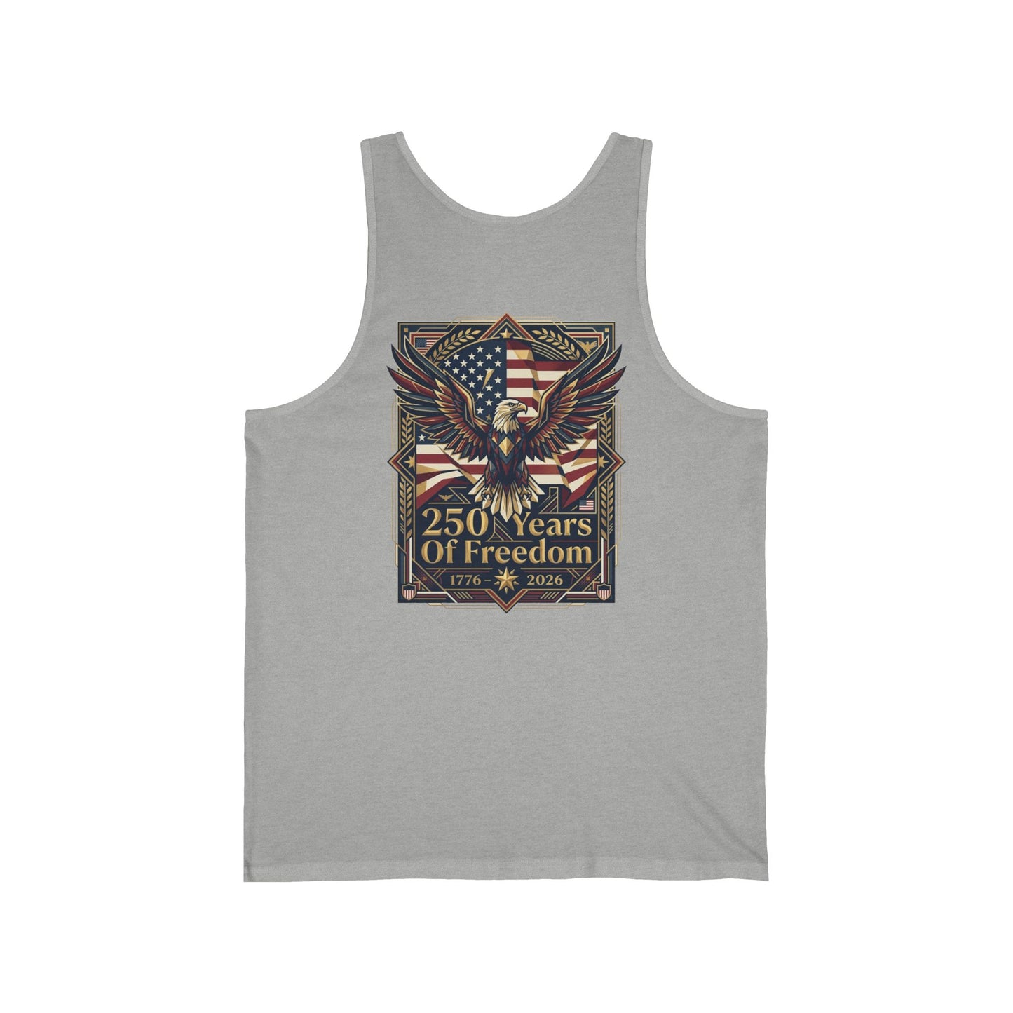 America 250 Years of Freedom Eagle Women's Tank Top — USA 250th ANNIVERSARY Tank Top