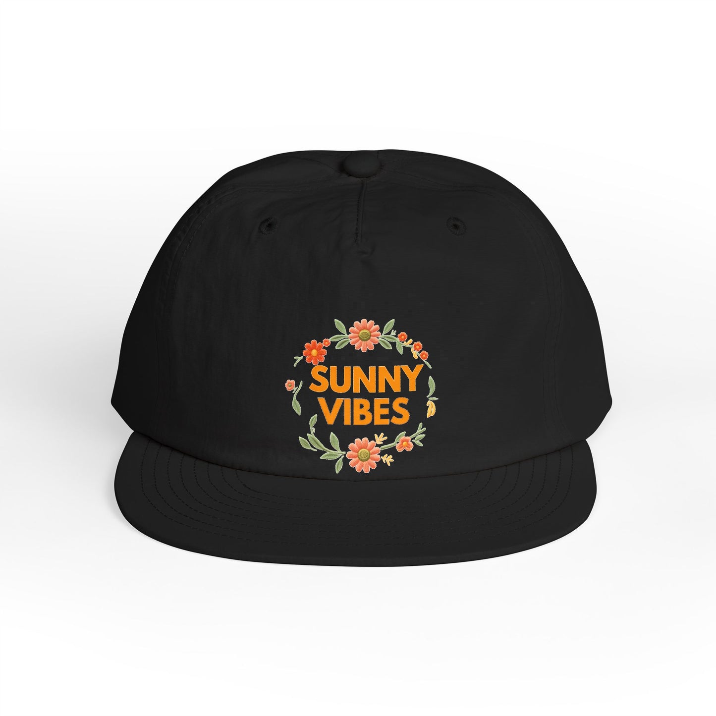 Sunny Vibes Surf Cap — Summer Floral Beach Hat - Trending Novelties & Gifts