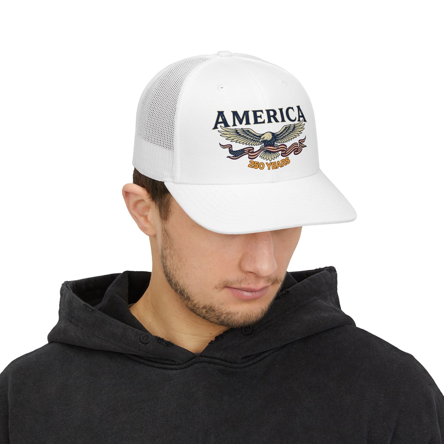 America 250 Years Eagle Snapback Trucker Cap | USA 250th ANNIVERSARY CAP - Trending Novelties & Gifts