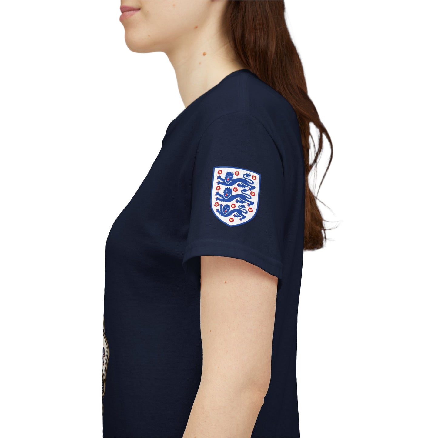England's Soccer Fan's Crest T-Shirt - "Football's Coming Home"