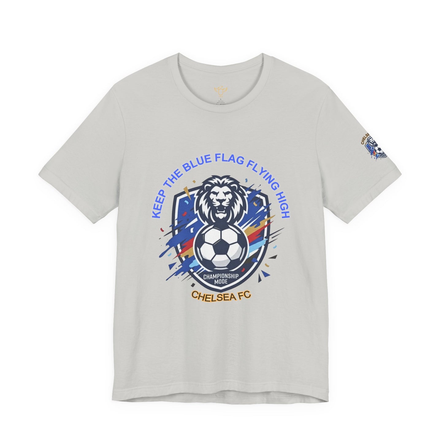 Keep the Blue Flag Flying High Tee | Retro Soccer, Chelsea Pride - Trending Novelties & Gifts