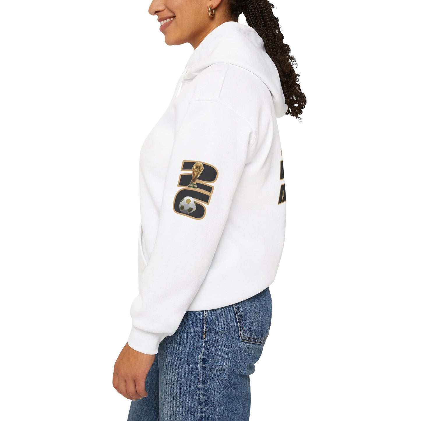 FIFA World Cup Soccer 2026 Hoodie – Soccer Trophy & Ball Graphic Pullover