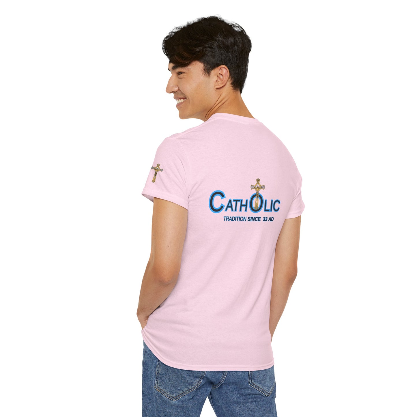 Catholic T‑Shirt "Catholic — Tradition Since 33 AD" — Christian Faith Tee (CT)