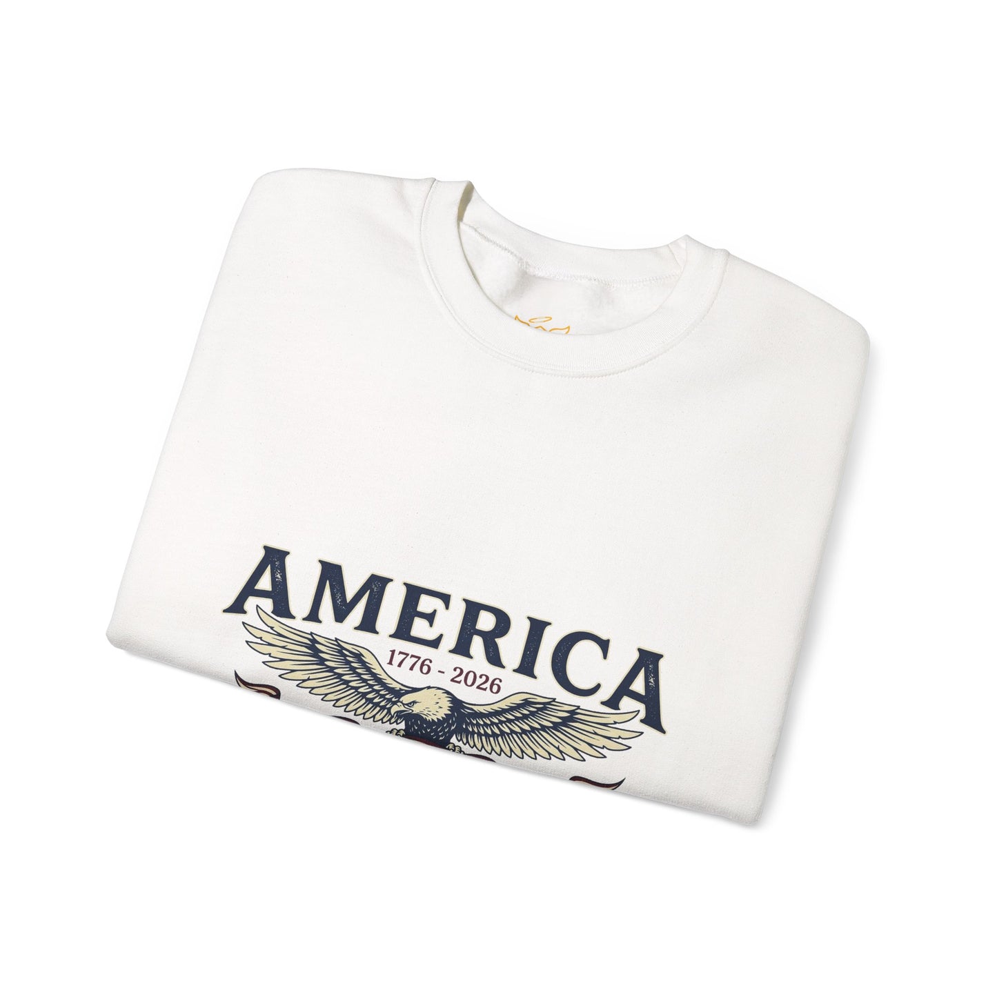 USA 250th Anniversary Crewneck Sweatshirt | America's 250 Years of Freedom Sweatshirt - Trending Novelties & Gifts