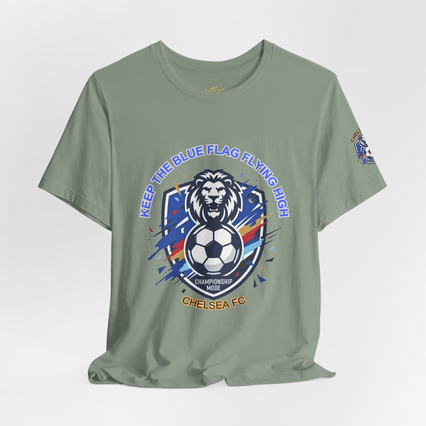 Keep the Blue Flag Flying High Tee | Retro Soccer, Chelsea Pride - Trending Novelties & Gifts