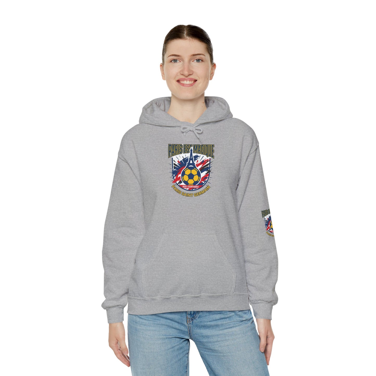 Paris Saint Germain Soccer Crest Hoodie | Paris Saint Germain Soccer Fans Hoodie