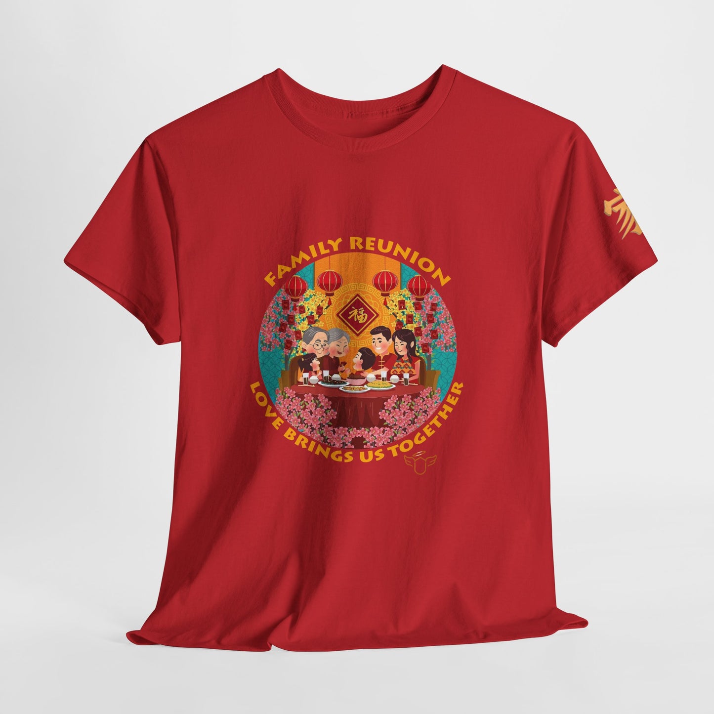 Family Reunion T-Shirt — "Family Reunion: Love Brings Us Together" Novelty Tee