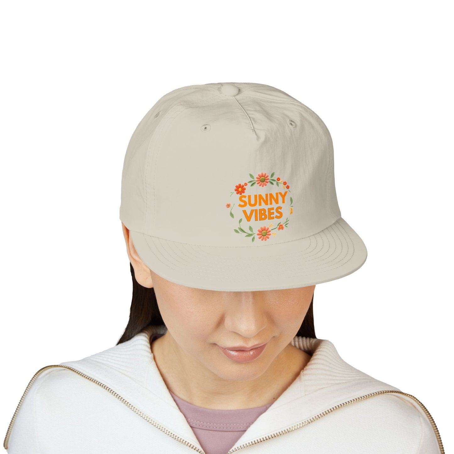 Sunny Vibes Surf Cap — Summer Floral Beach Hat - Trending Novelties & Gifts
