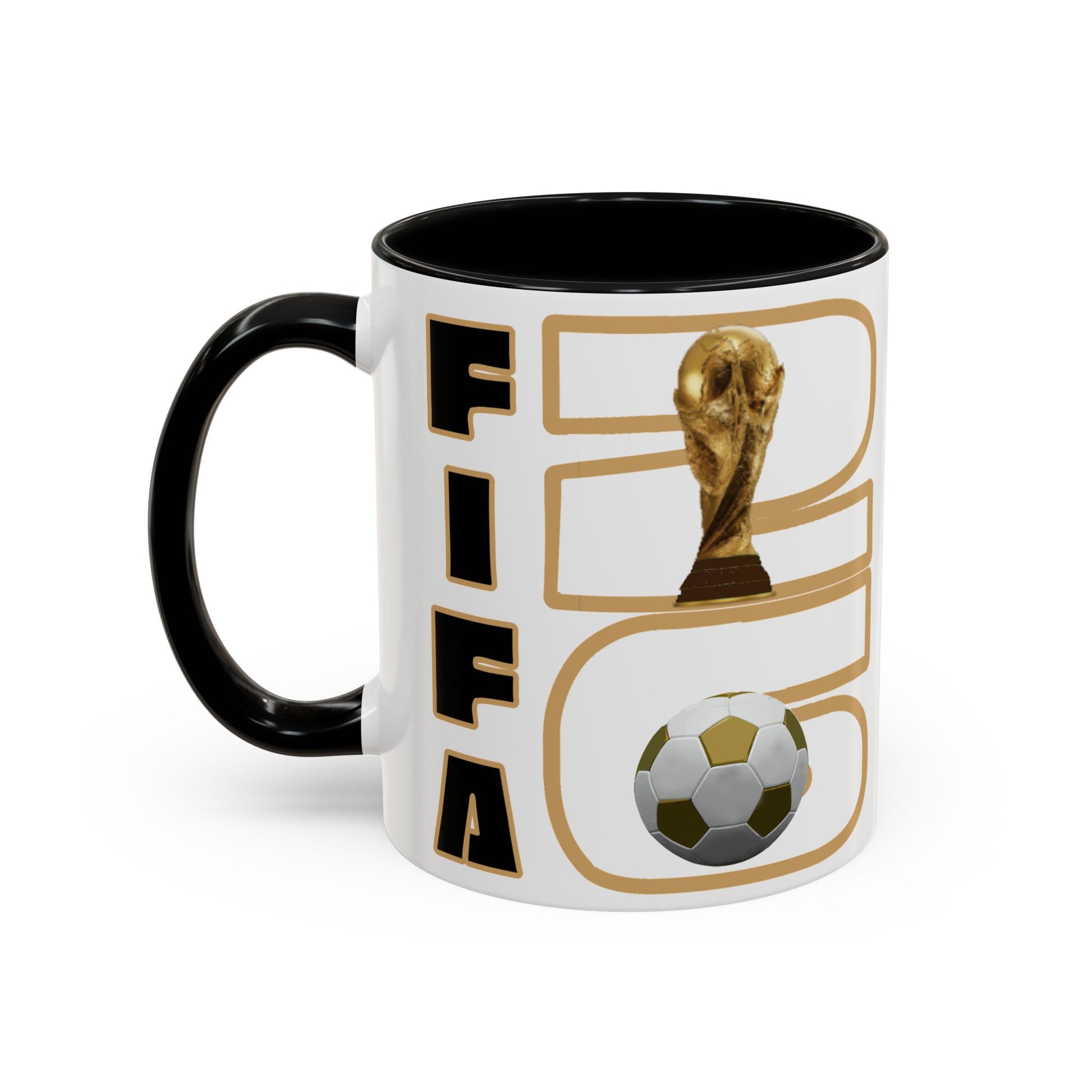 FIFA World Cup '26 Coffee Mug — Soccer Trophy & Ball Graphic 11/15oz - Trending Novelties & Gifts