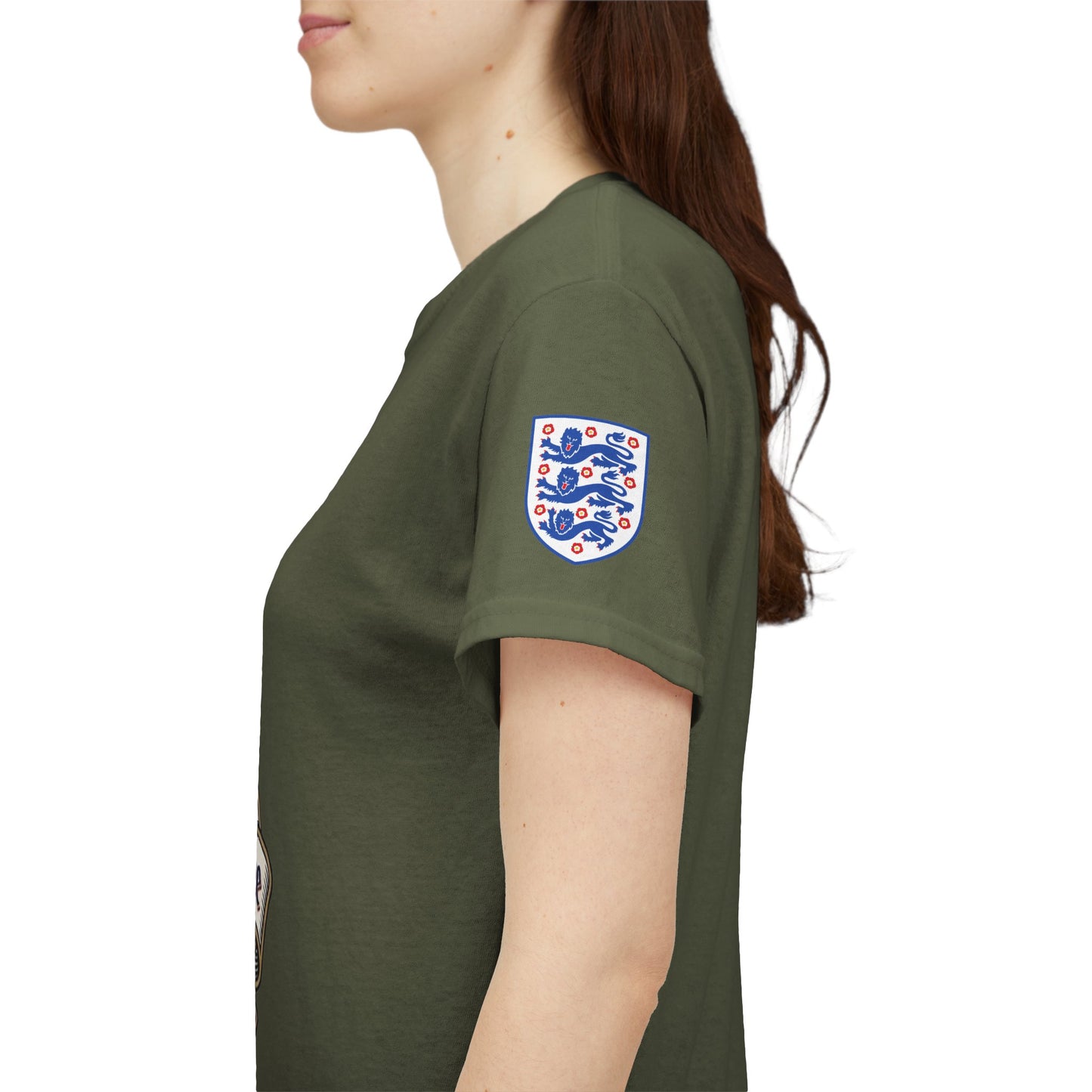 England's Soccer Fan's Crest T-Shirt - "Football's Coming Home"