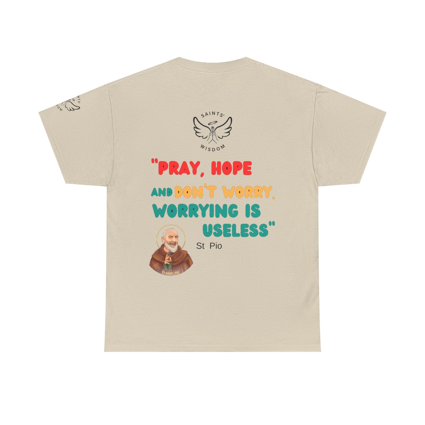 St Padre Pio Quote T-Shirt (CT)