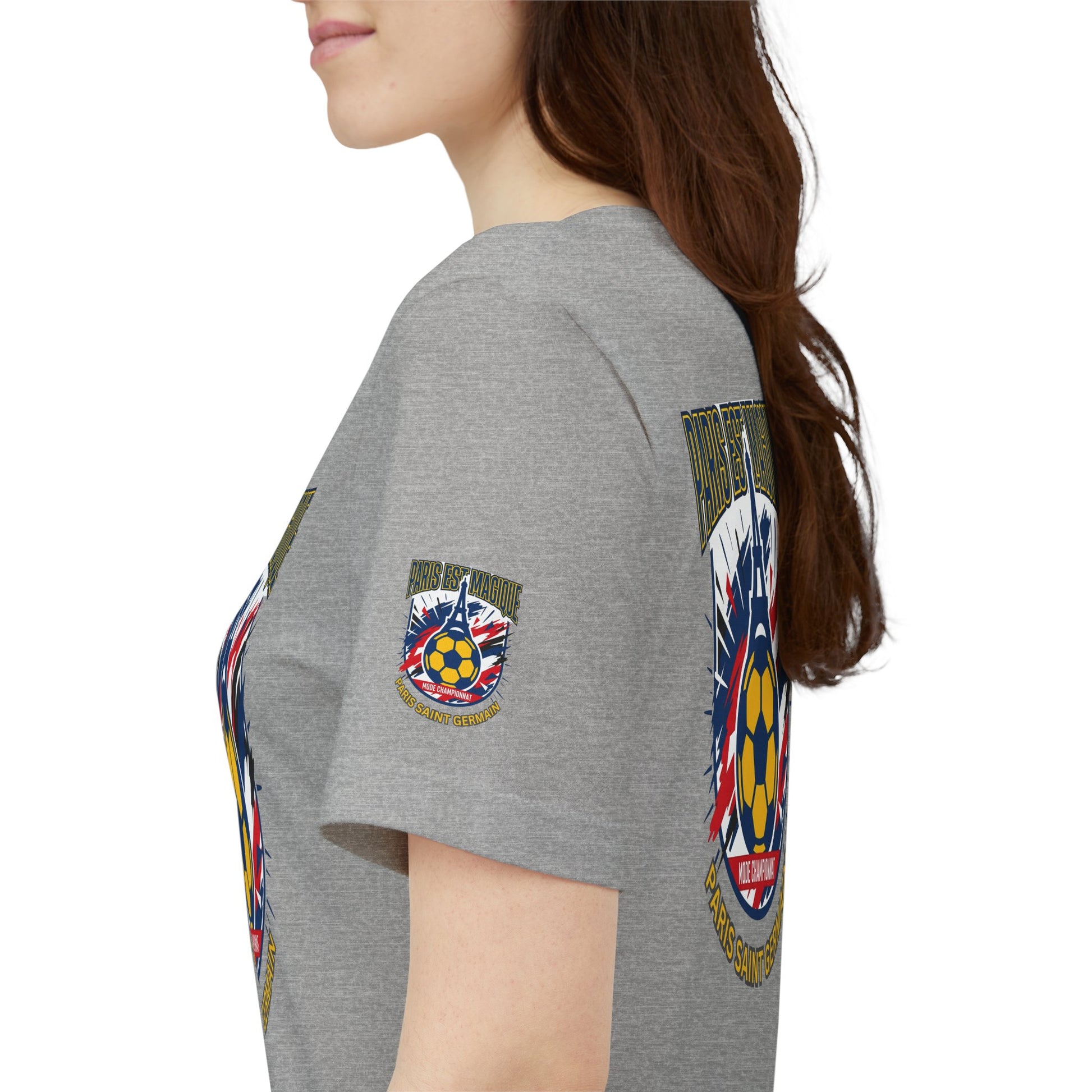 Paris-inspired Soccer Crest Tee | Paris Saint Germain Soccer Fan T-shirt - Trending Novelties & Gifts