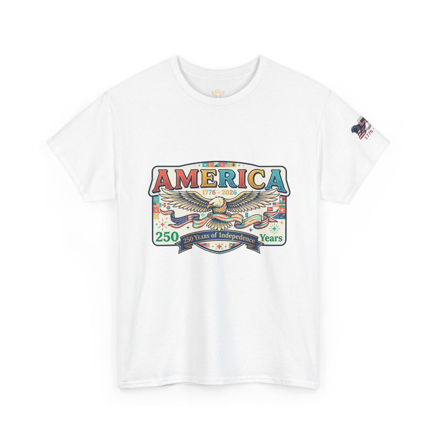 USA 250th ANNIVERSARY Vintage Graphic Tee — 250 Years Patriotic Independence Day Shirt - Trending Novelties & Gifts