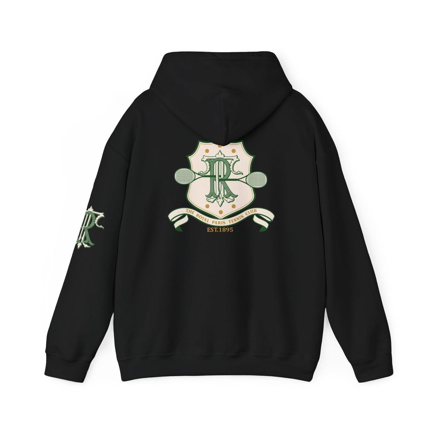 The Royal Paris Tennis Club Hoodie – Vintage Tennis  Crest Pullover