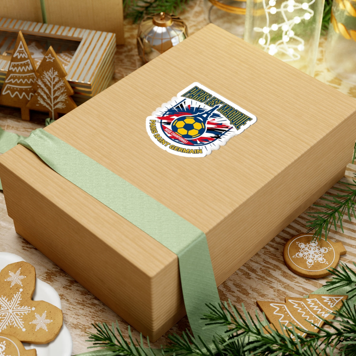 Renown Paris Soccer Crest Sticker | Paris Saint Germain Soccer Sticker - Trending Novelties & Gifts