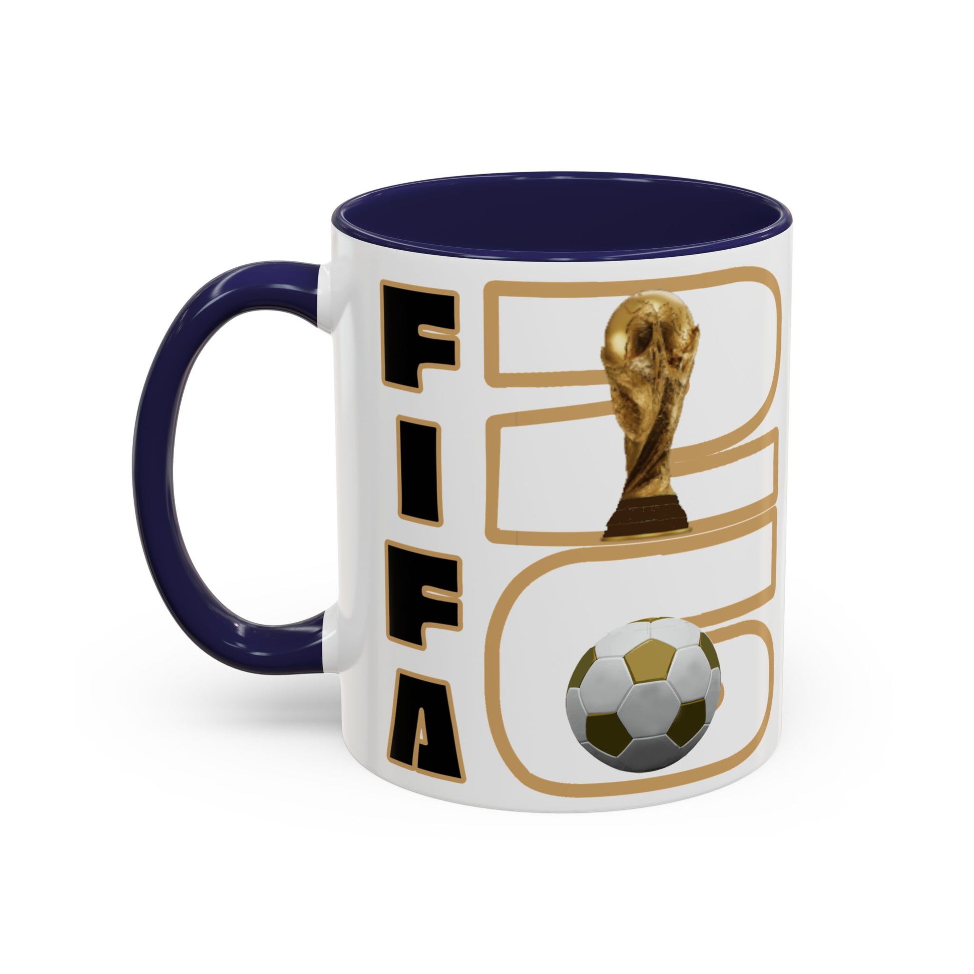FIFA World Cup '26 Coffee Mug — Soccer Trophy & Ball Graphic 11/15oz - Trending Novelties & Gifts