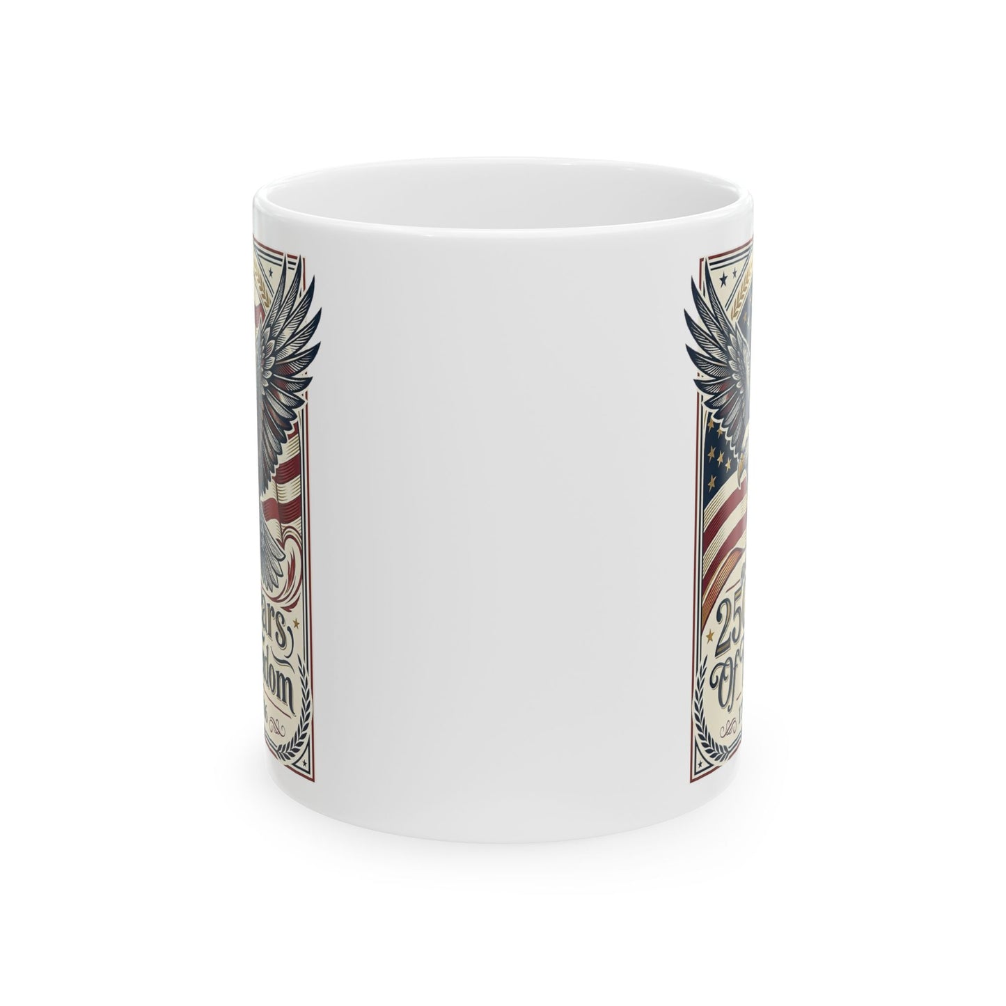 USA 250th ANNIVERSARY Ceramic Mug — America 250 Years of Freedom Coffee Mug - Trending Novelties & Gifts