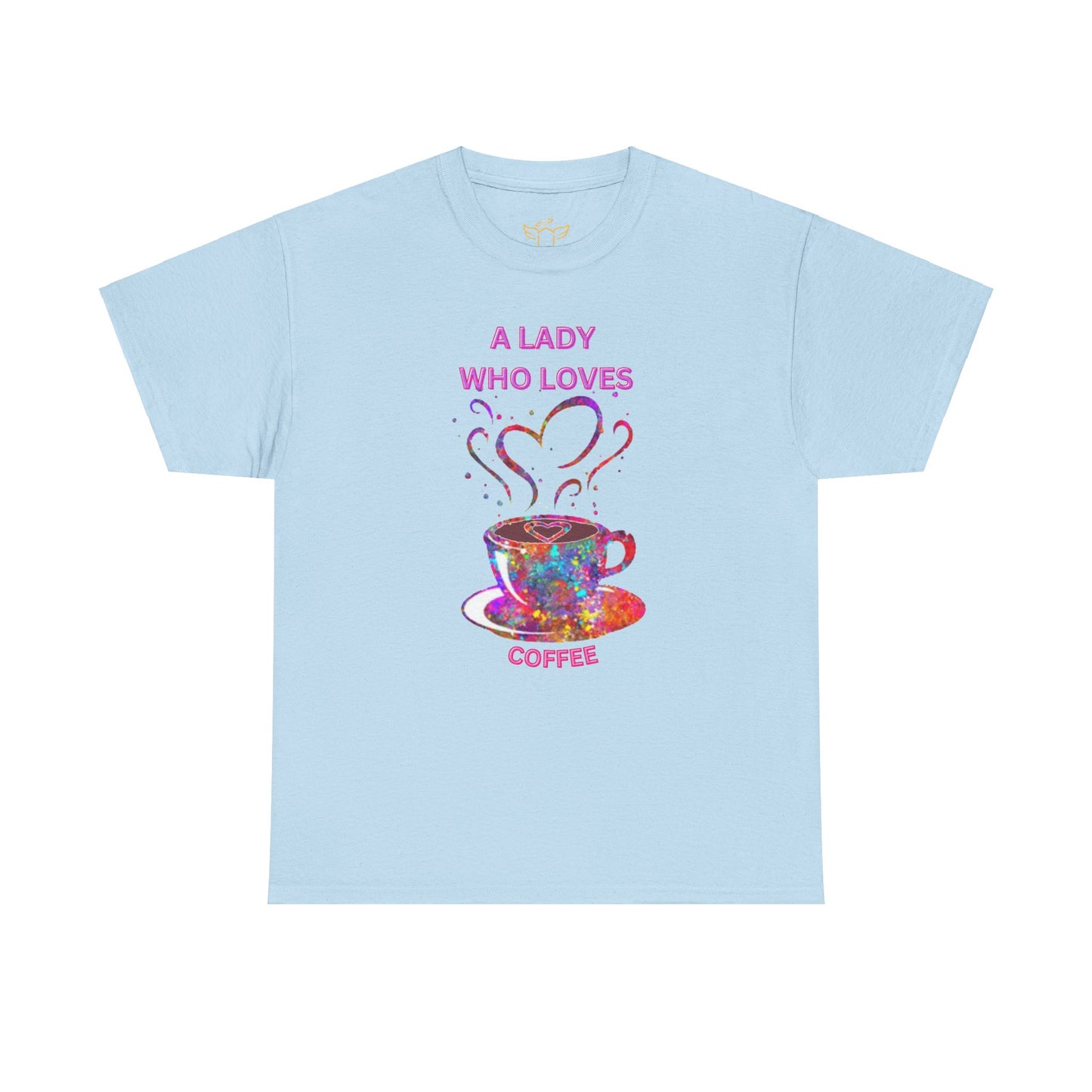 Coffee Lover Cotton Tee - For Women Who Love Coffee