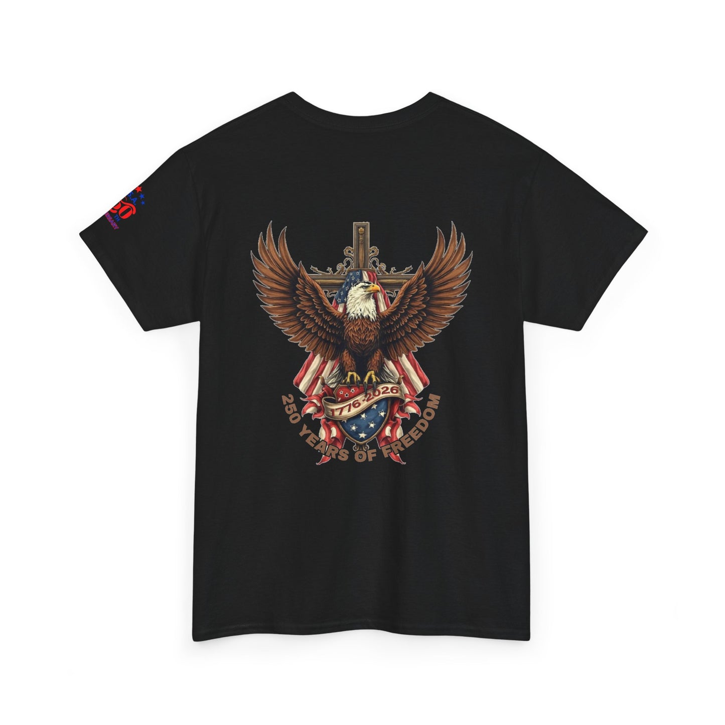Patriotic Eagle Tee — 250 Years of Freedom Graphic T‑Shirt (USA 250th)
