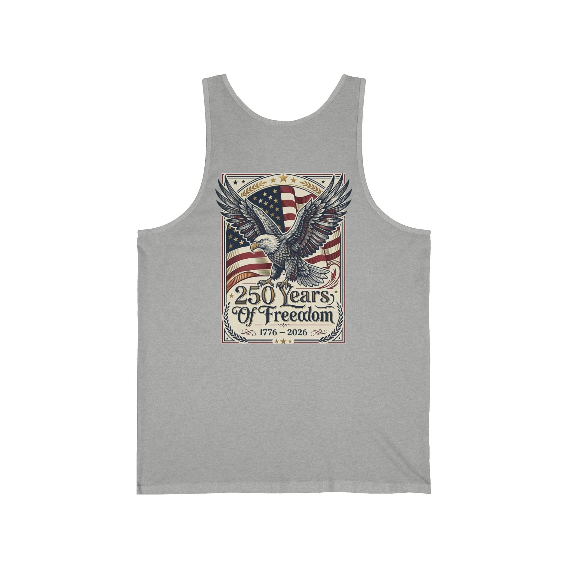 USA 250th ANNIVERSARY  Eagle Tank Top — Patriotic American 250 Years of Freedom Tank Top - Trending Novelties & Gifts