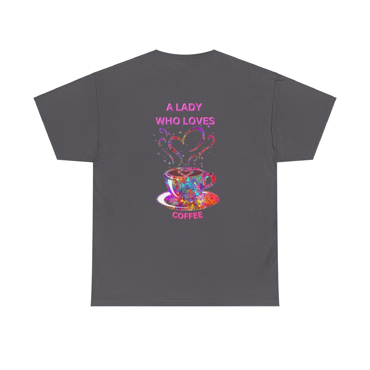 Coffee Lover Cotton Tee - For Women Who Love Coffee