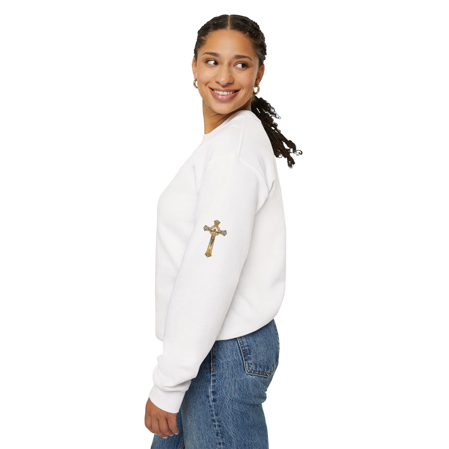 Catholic Crewneck Sweatshirt – "Tradition Since 33 AD" Religious Pullover ((CT)