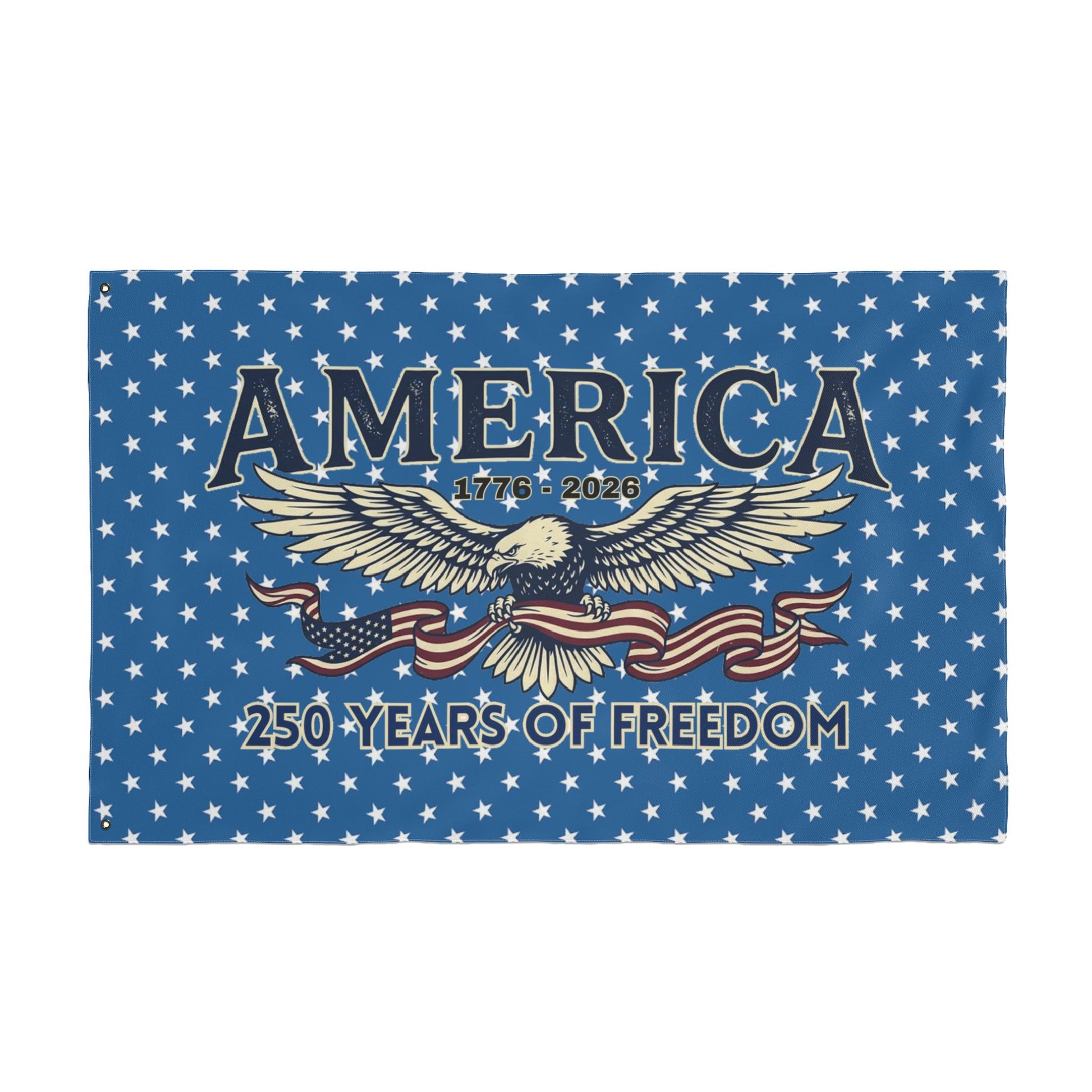 America 250 Years of Freedom Double-Sided Flag with Eagle | USA 250th ANNIVERSARY Double-Sided Flag - Trending Novelties & Gifts