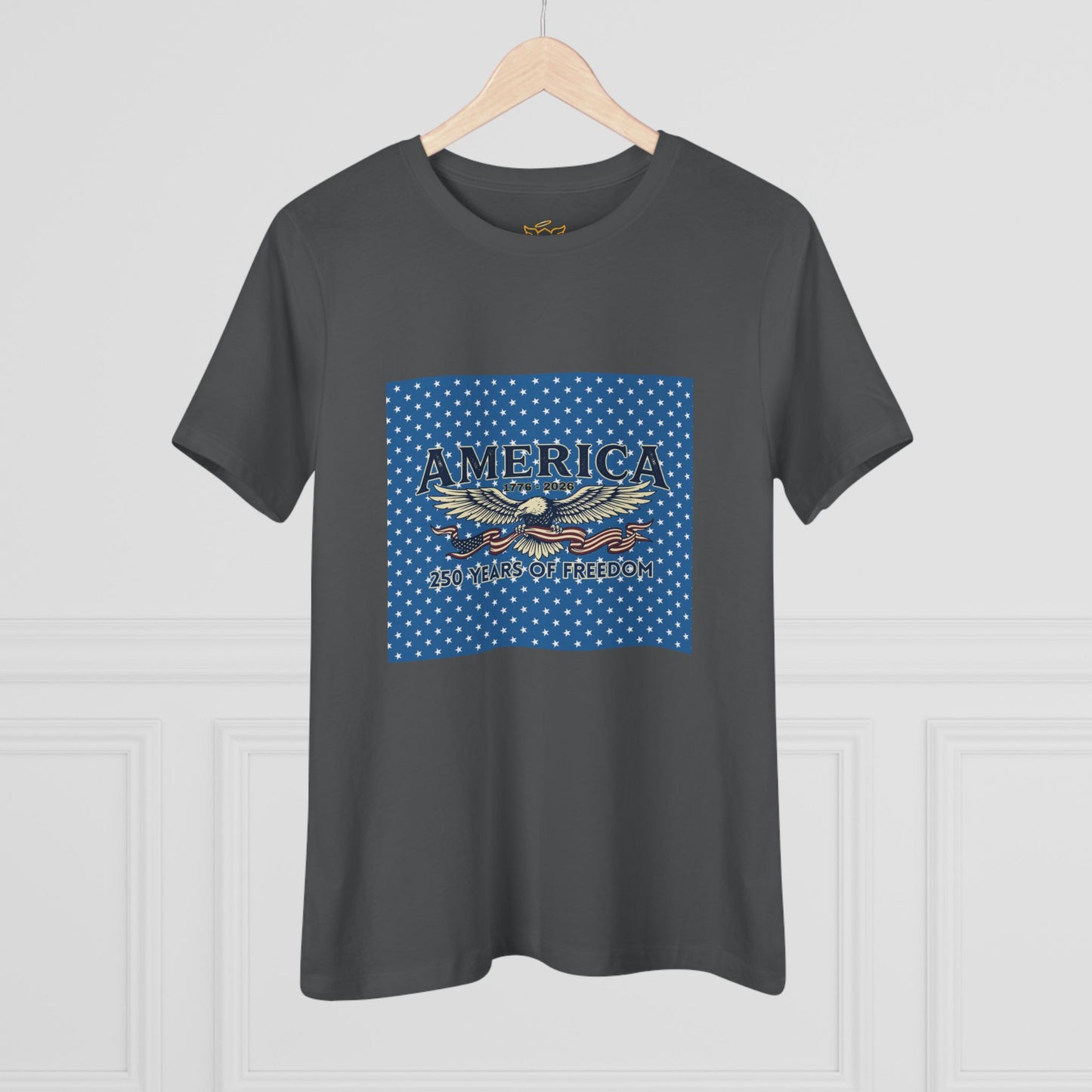 America 250 Years Anniversary Patriotic Eagle T‑Shirt – USA 250th ANNIVERSARY Cotton Tee - Trending Novelties & Gifts