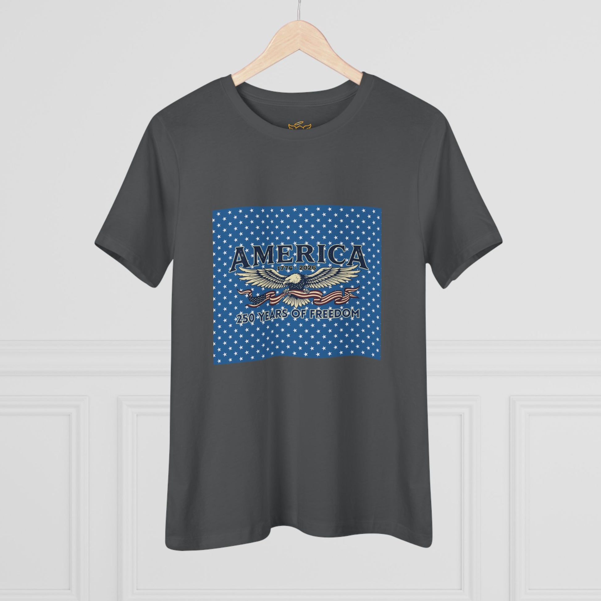 America 250 Years Anniversary Patriotic Eagle T‑Shirt – USA 250th ANNIVERSARY Cotton Tee - Trending Novelties & Gifts