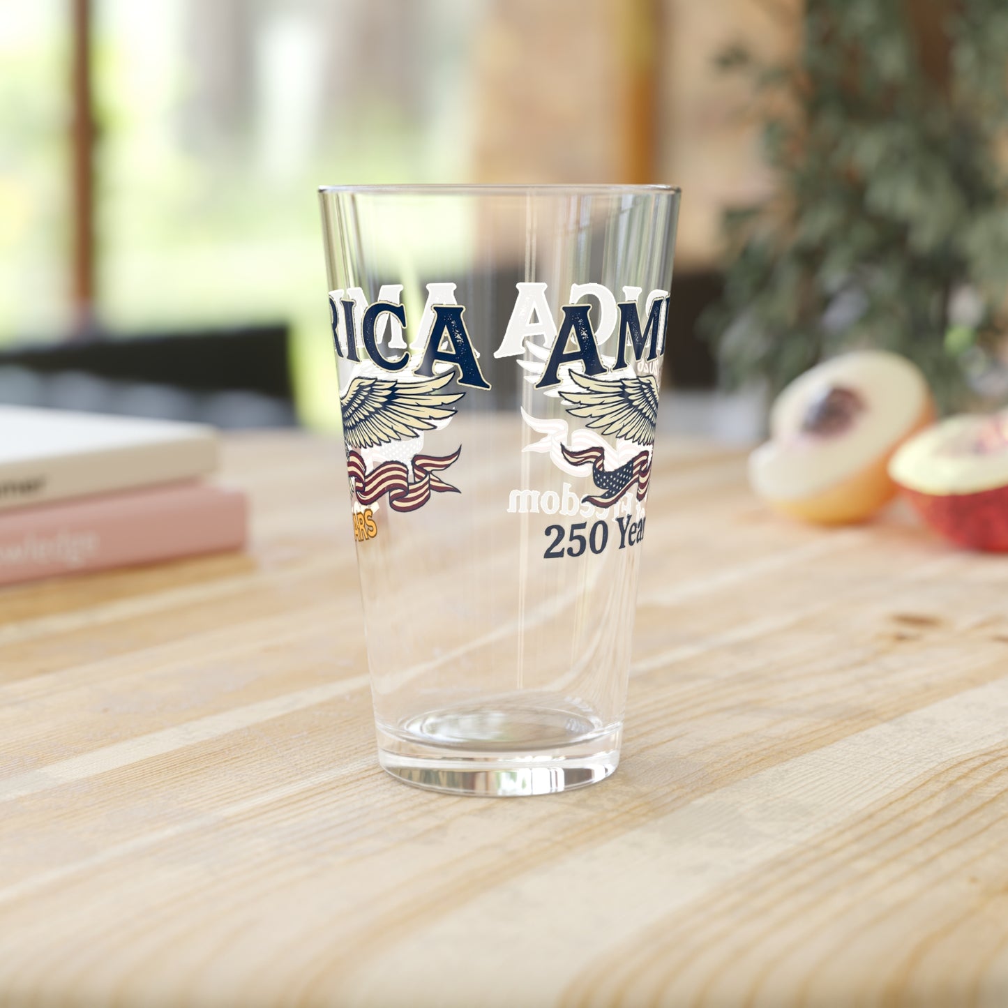 America 250th Anniversary Pint Glass — USA 250th ANNIVERSARY 16oz Commemorative Eagle Beer Glass - Trending Novelties & Gifts